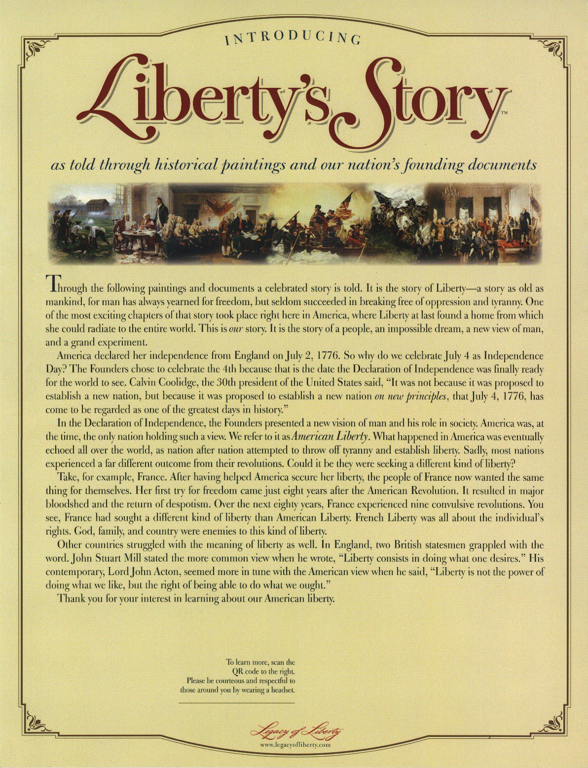 Liberty Story Intro